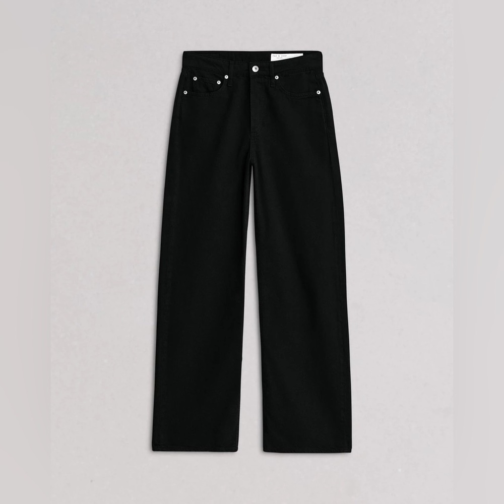Rag & Bone. Logan Featherweight Wide Leg Jeans